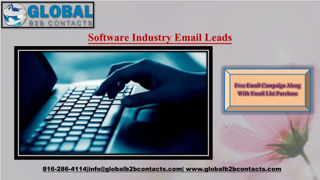 software industry email leads