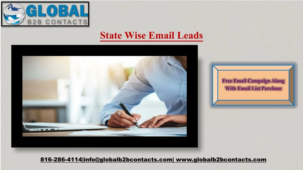 state wise email leads