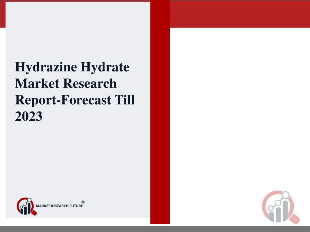 hydrazine hydrate market research report forecast