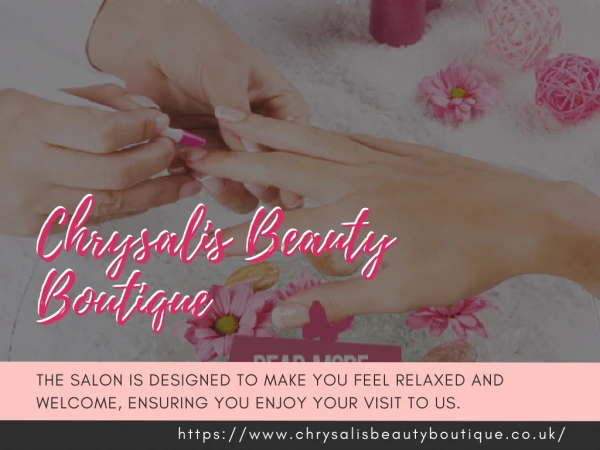 Beauty salon and boutique Plymouth - Chrysalis Beauty Boutique