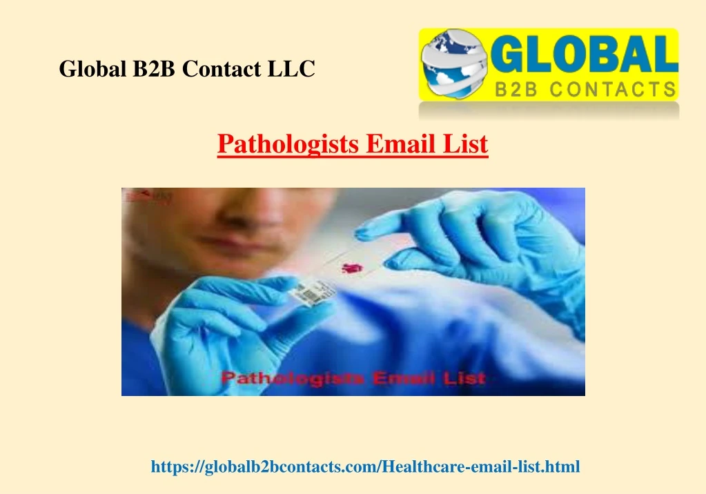 pathologists email list