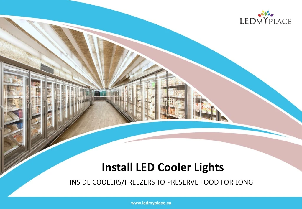 install led cooler lights