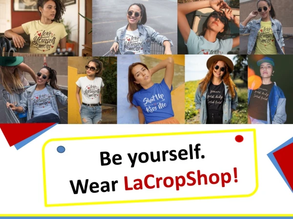 Be yourself Wear LACROPSHOP | Shop for OOTD Online