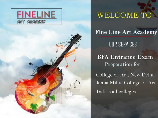 BFA Entrance Exam Preparation for India's all Colleges