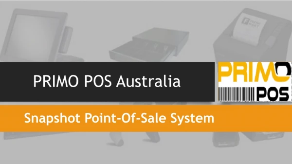 A Snapshot Point-Of-Sale System