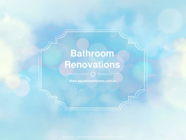 Bathroom renovations-brisbane