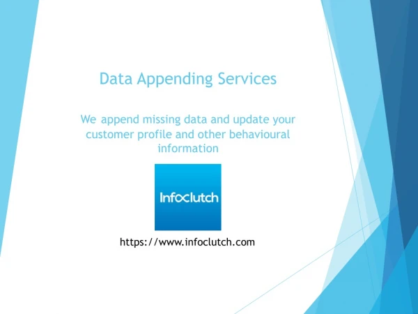 Data Appending Services