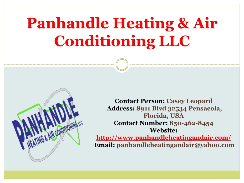 panhandle heating air conditioning llc
