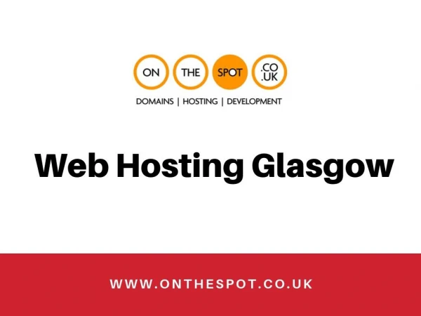 Web Hosting Glasgow