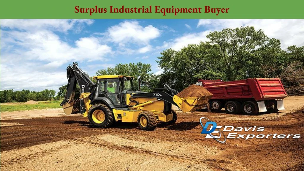 surplus industrial equipment buyer