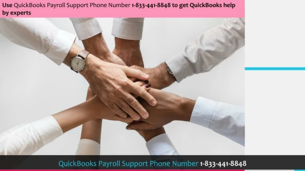 QuickBooks Payroll Support Phone Number 1-833-441-8848