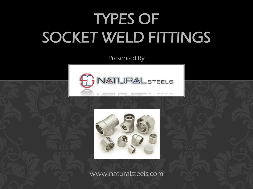 types of socket weld fittings