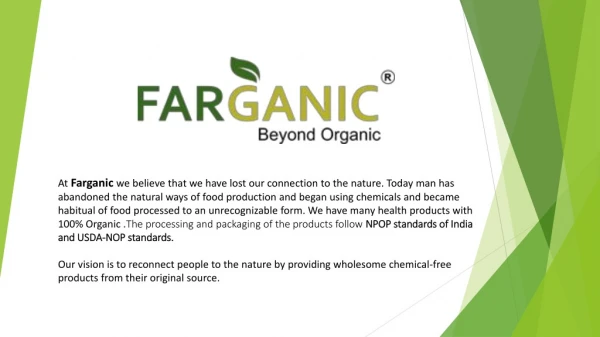 farganic- organic green tea