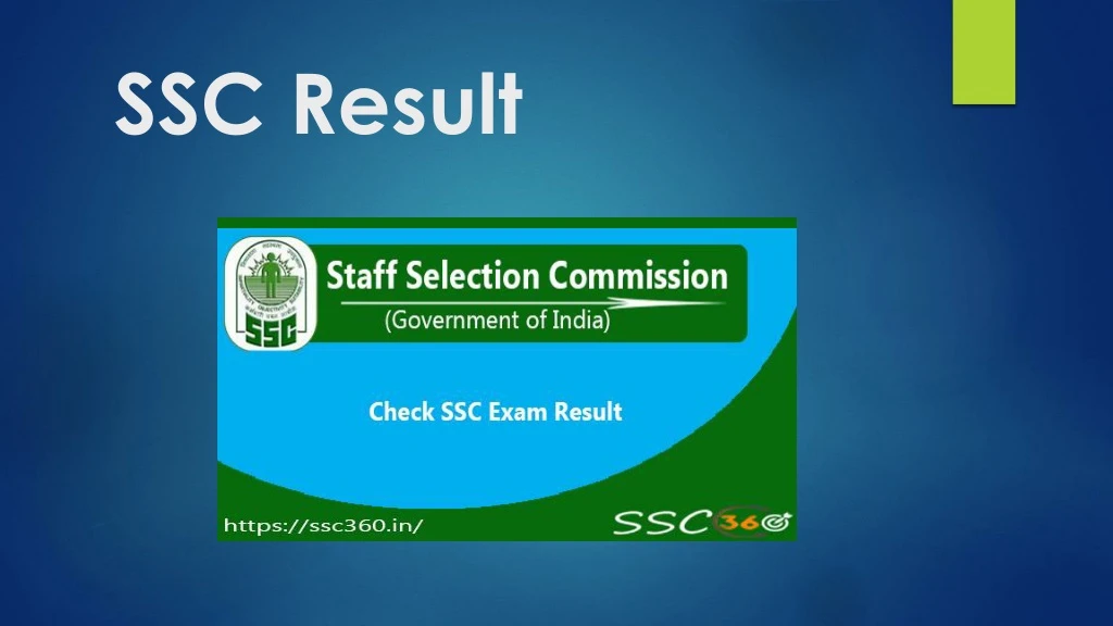 ssc result