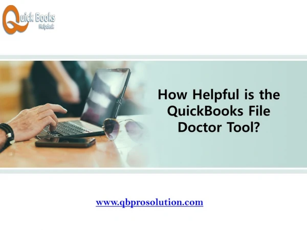 How Helpful is the QuickBooks File Doctor Tool?