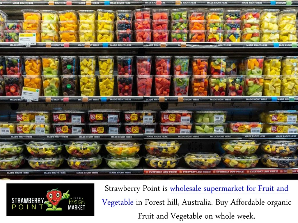 strawberry point is wholesale supermarket