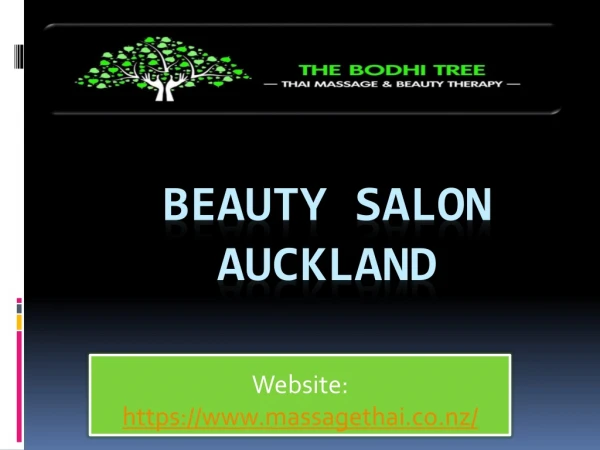 Beauty salon Auckland