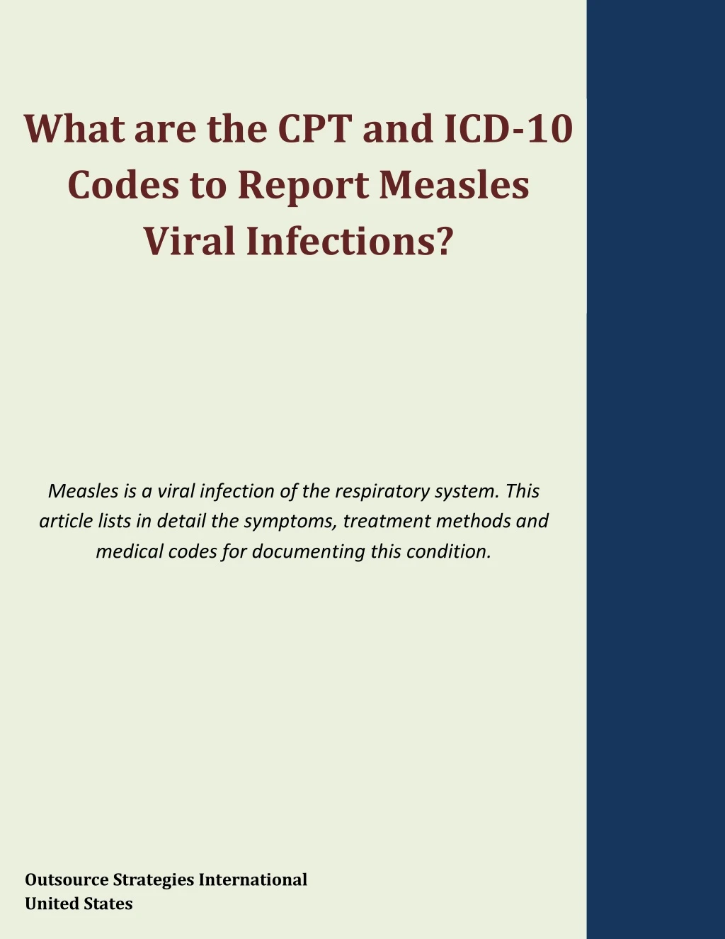 what are the cpt and icd 10 codes to report