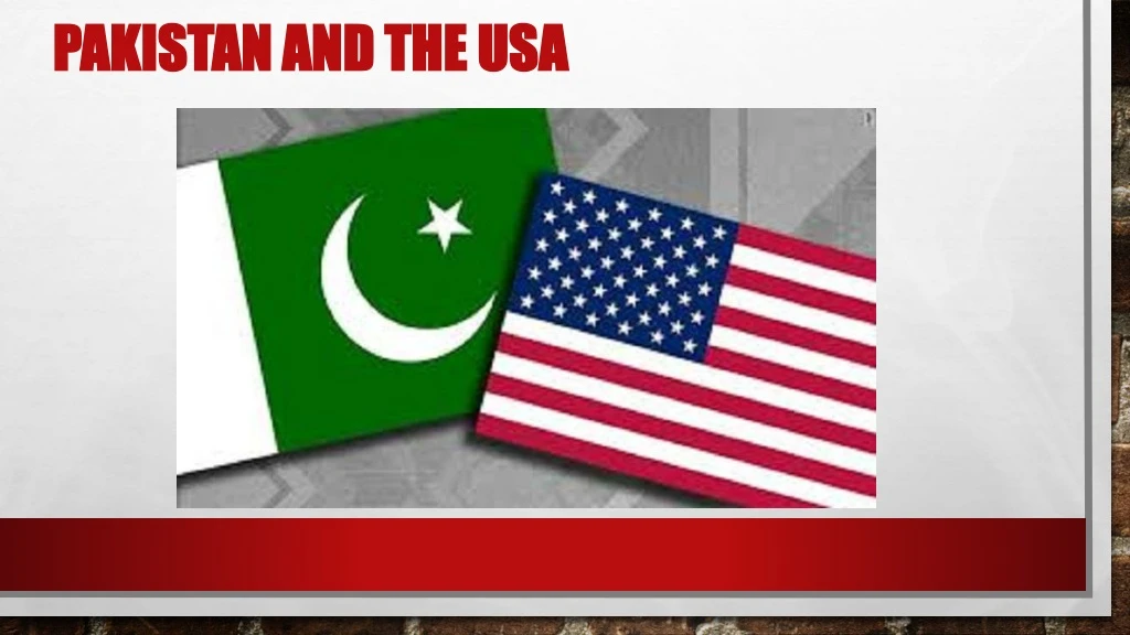 pakistan and the usa