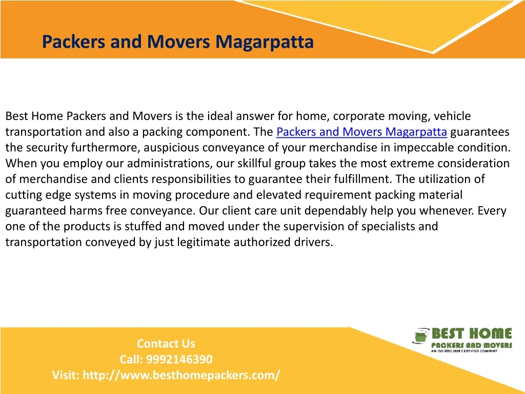 packers and movers magarpatta