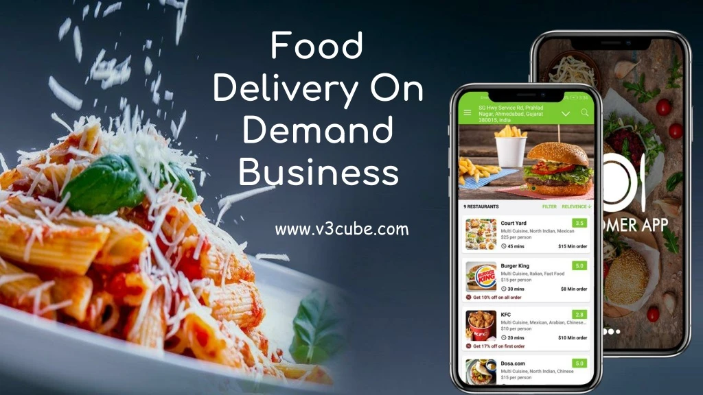 food delivery on demand business