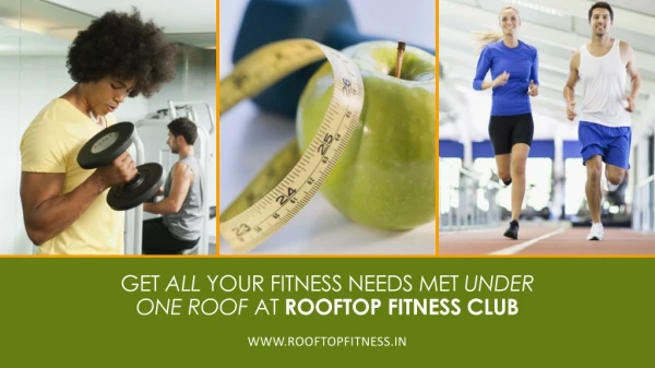 Get All Your Fitness Needs Met Under One Roof at ROOFTOP Fitness Club