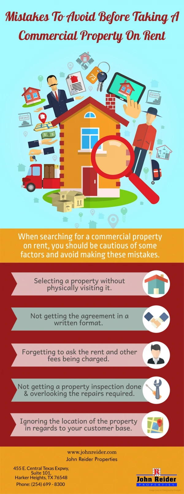 mistakes to avoid before taking a commercial