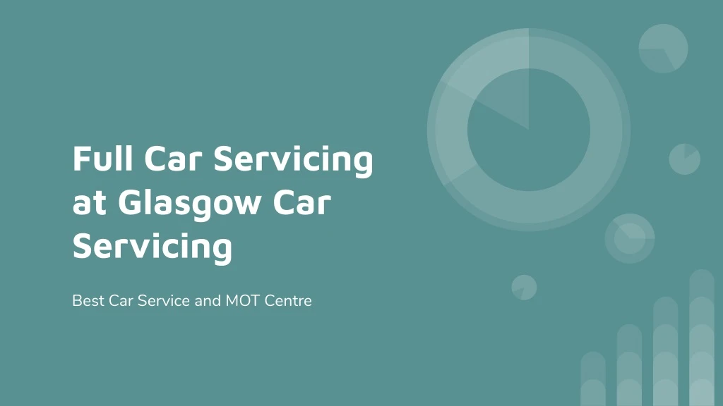 full car servicing at glasgow car servicing