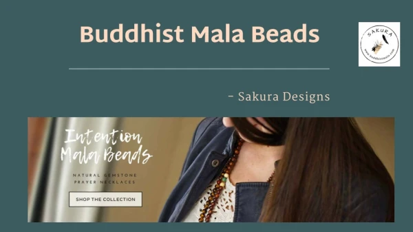 Shop for the best Buddhist mala beads - Sakura Designs