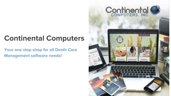 Funeral Software - Continental Computers