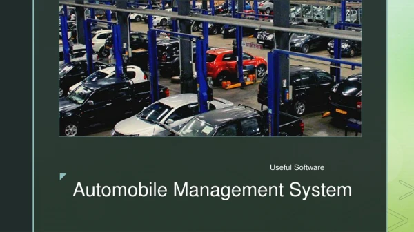 Automobile Management System in Nagpur | ArenaITech Pvt. Ltd.