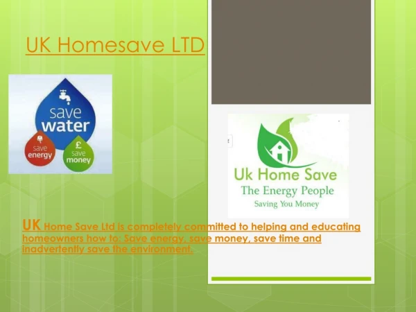 Uk Home Save LTD || Reduce Monthly Electricity Bills