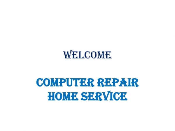 Laptop Repair Home Service In Delhi Noida