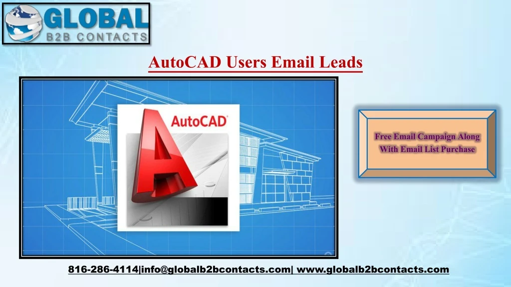 autocad users email leads