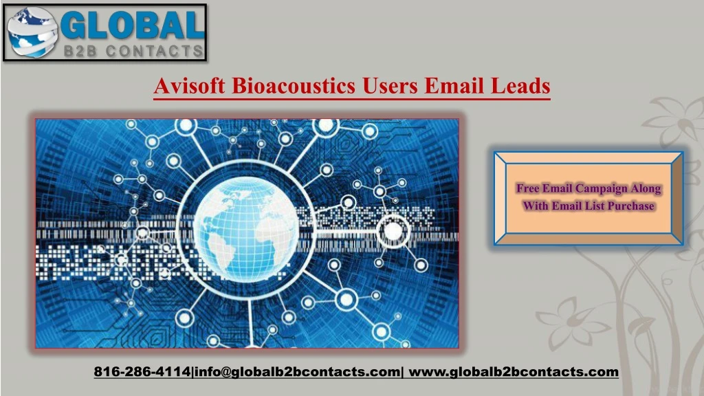 avisoft bioacoustics users email leads