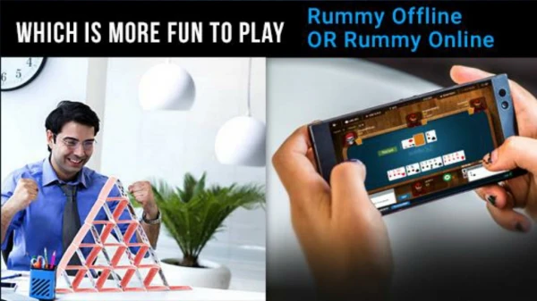Which is more fun Rummy online or Rummy offline