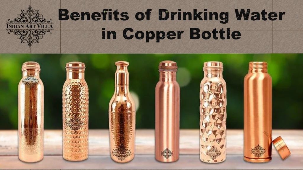 benefits of drinking water in copper bottle