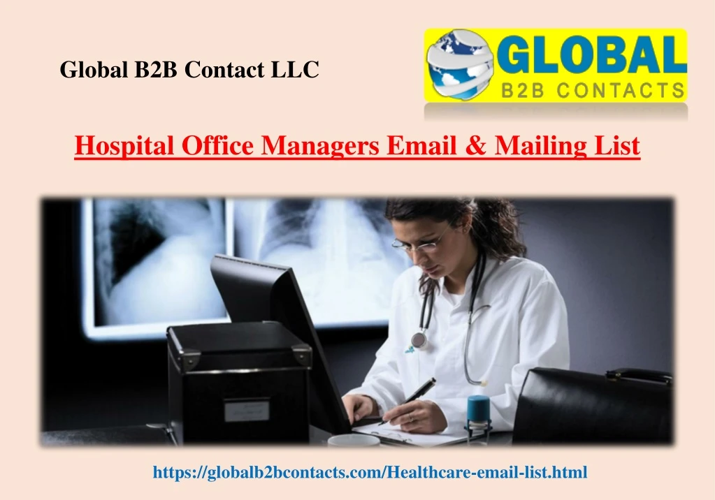 hospital office managers email mailing list