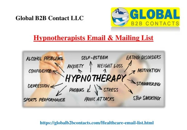 hypnotherapists email mailing list
