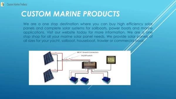 High Efficiency Marine Solar Panels & Systems