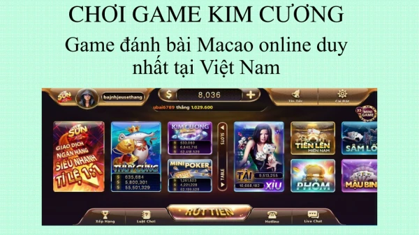 GIỚI THIỆU GAME KIM CƯƠNG