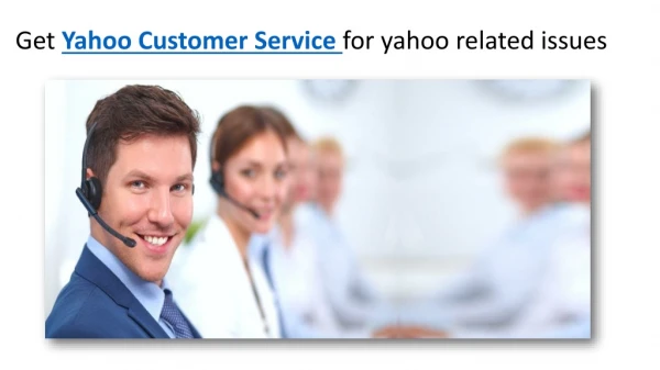 Yahoo Customer Service Phone Number to fix Issues