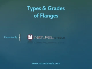 Types & Grades of Flanges - slide 1