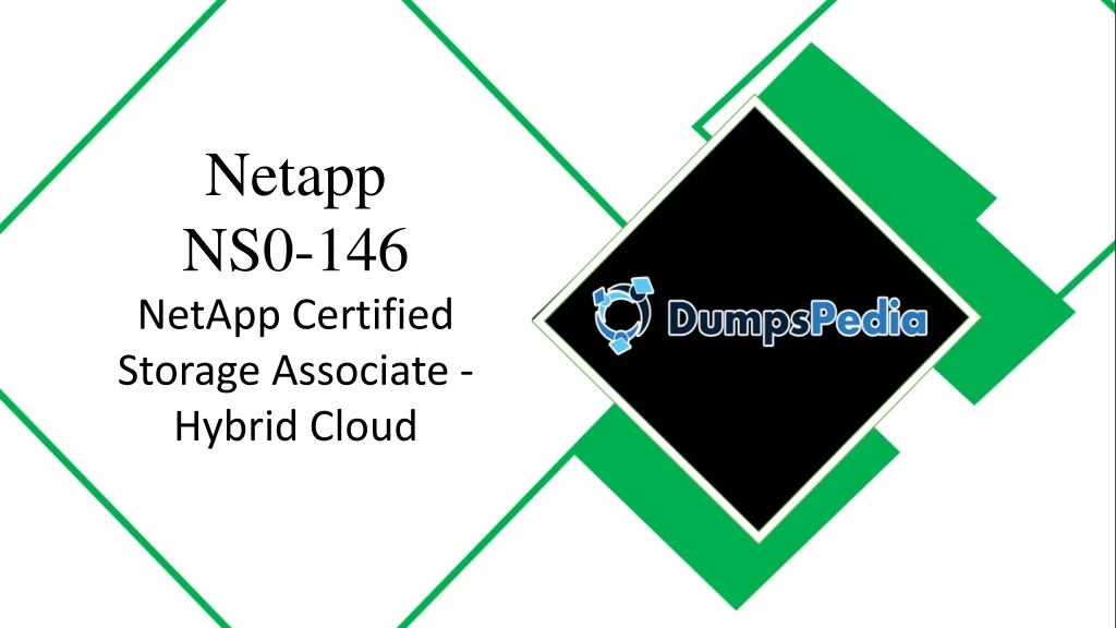 netapp ns0 146 netapp certified storage associate