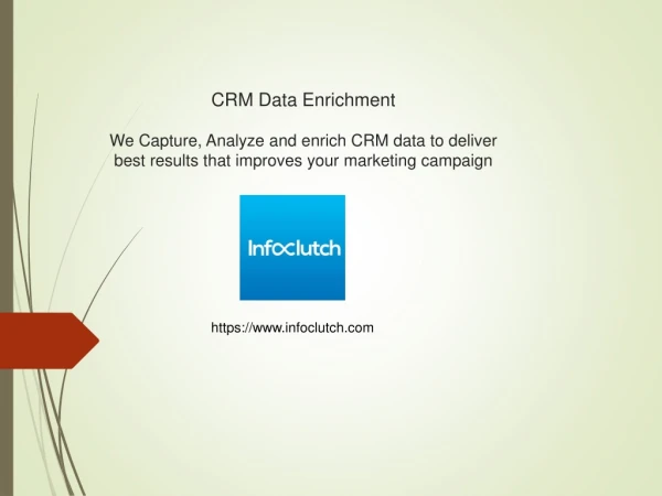 CRM Data Enrichment