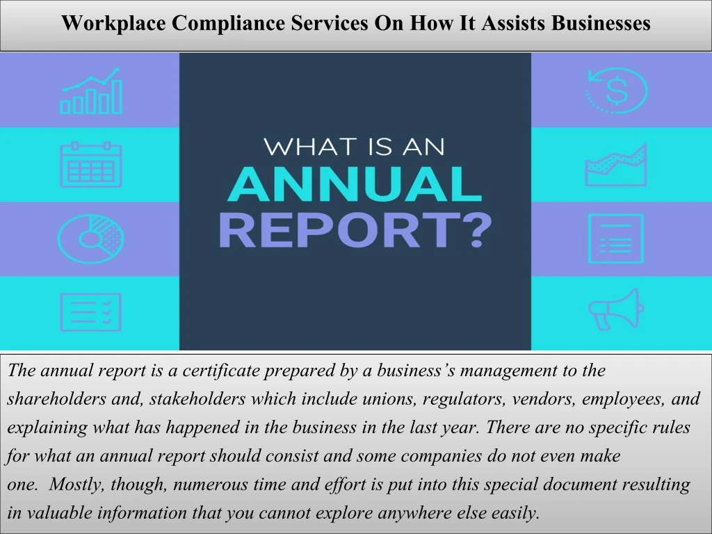 workplace compliance services on how it assists businesses