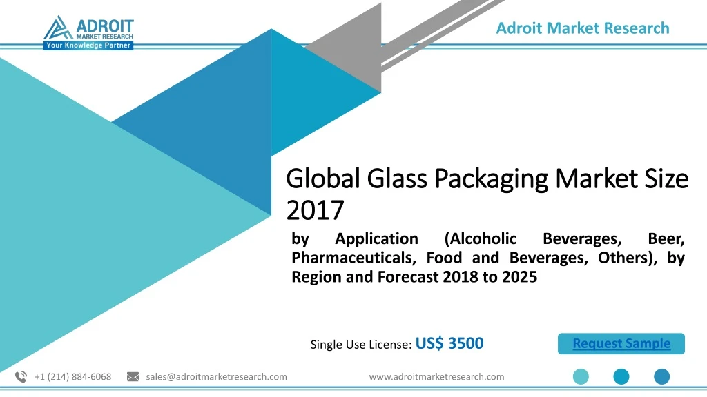 global glass packaging market size 2017