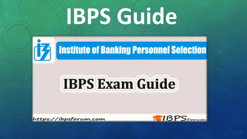 ibps guide
