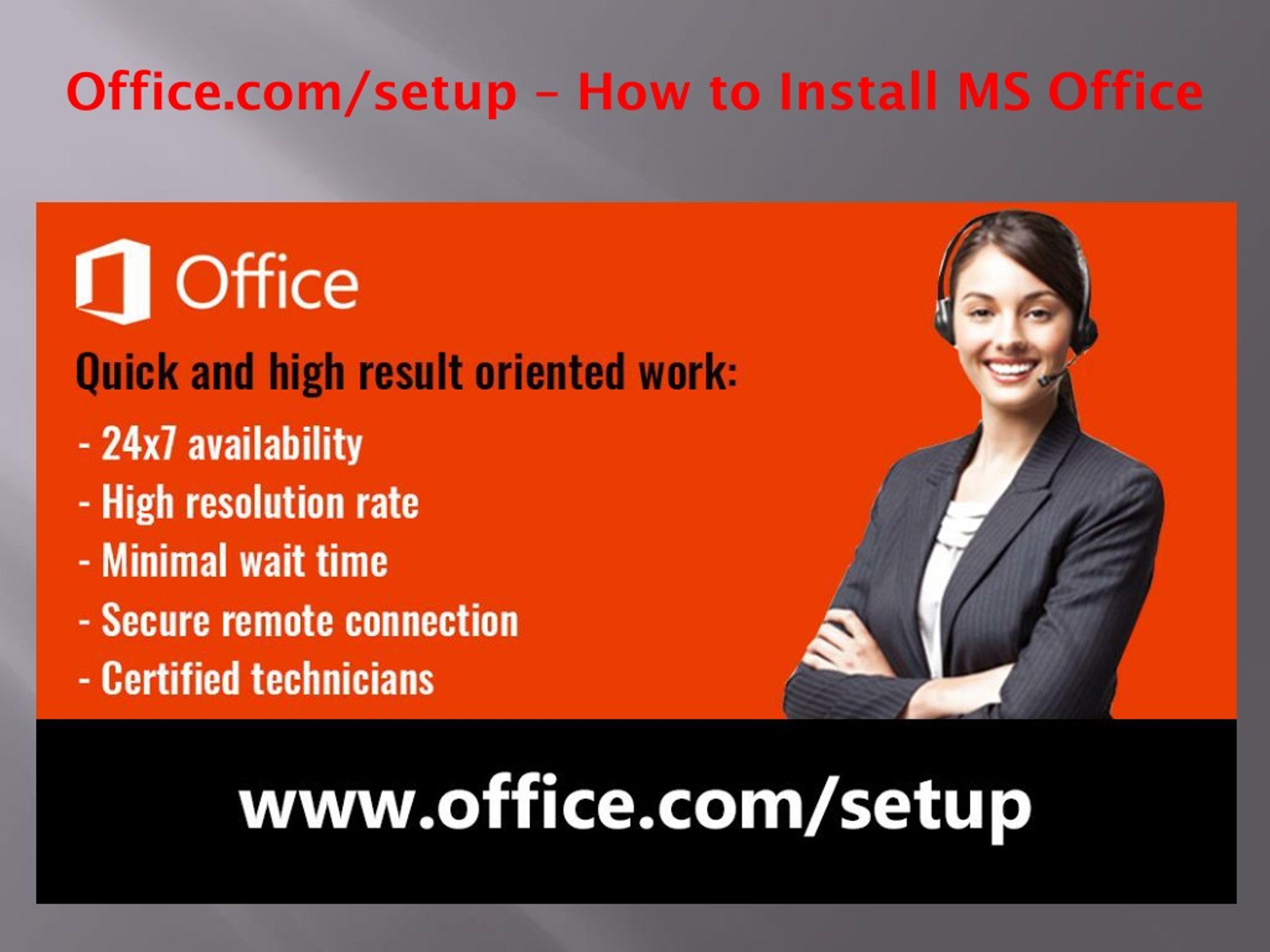 PPT - office.com/setup - How to Install MS office PowerPoint ...