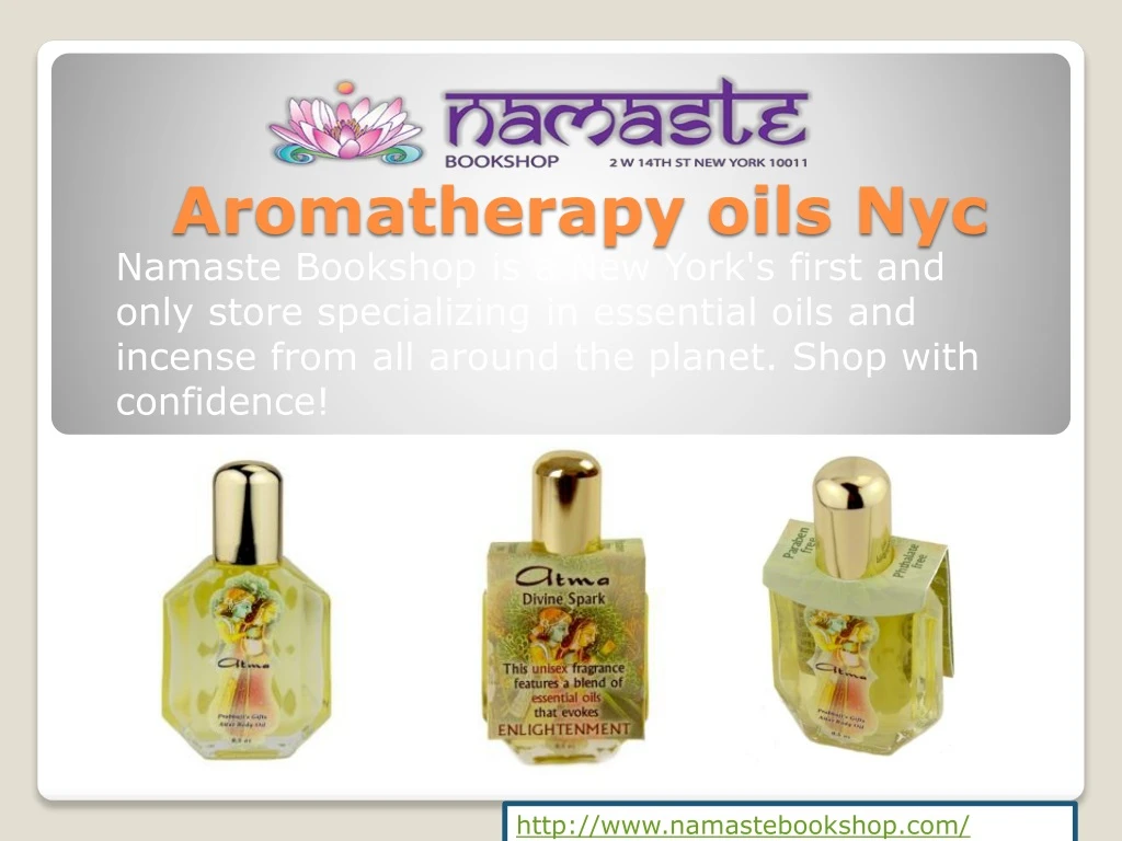 aromatherapy oils nyc